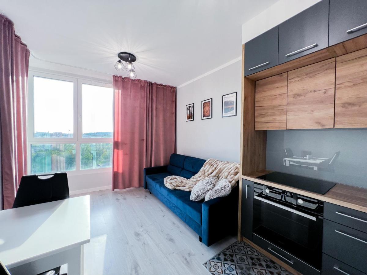 12 Floor Mogilska Tower Daire Krakow Dış mekan fotoğraf